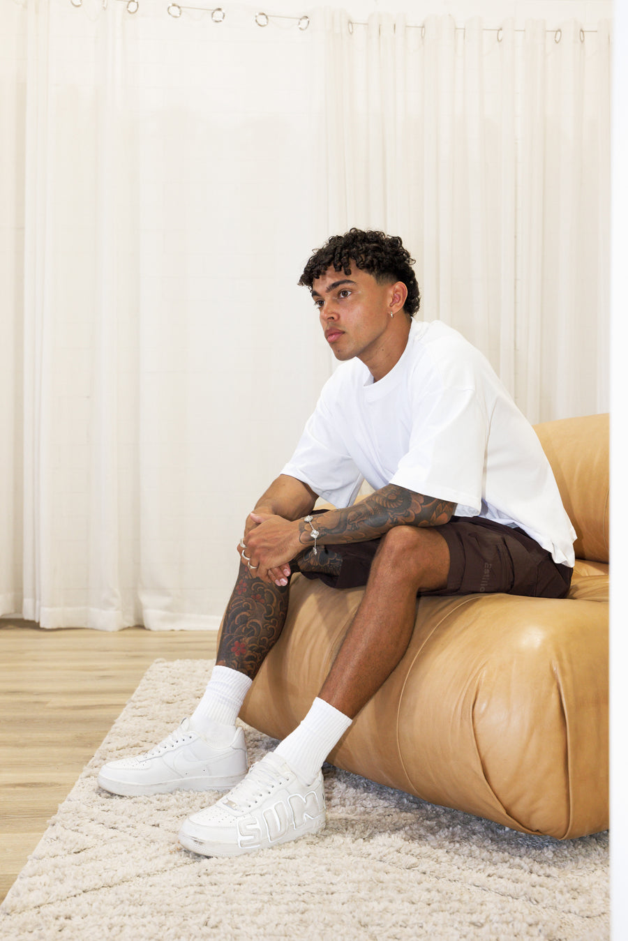 The Crop Tee - White