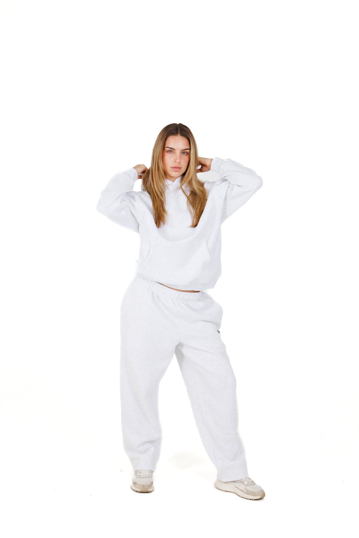 'Central' Sweatpants - Marl Grey