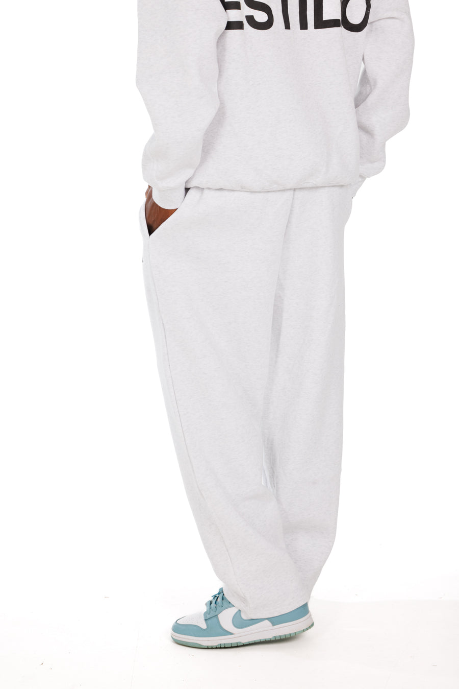 'Central' Sweatpants - Marl Grey