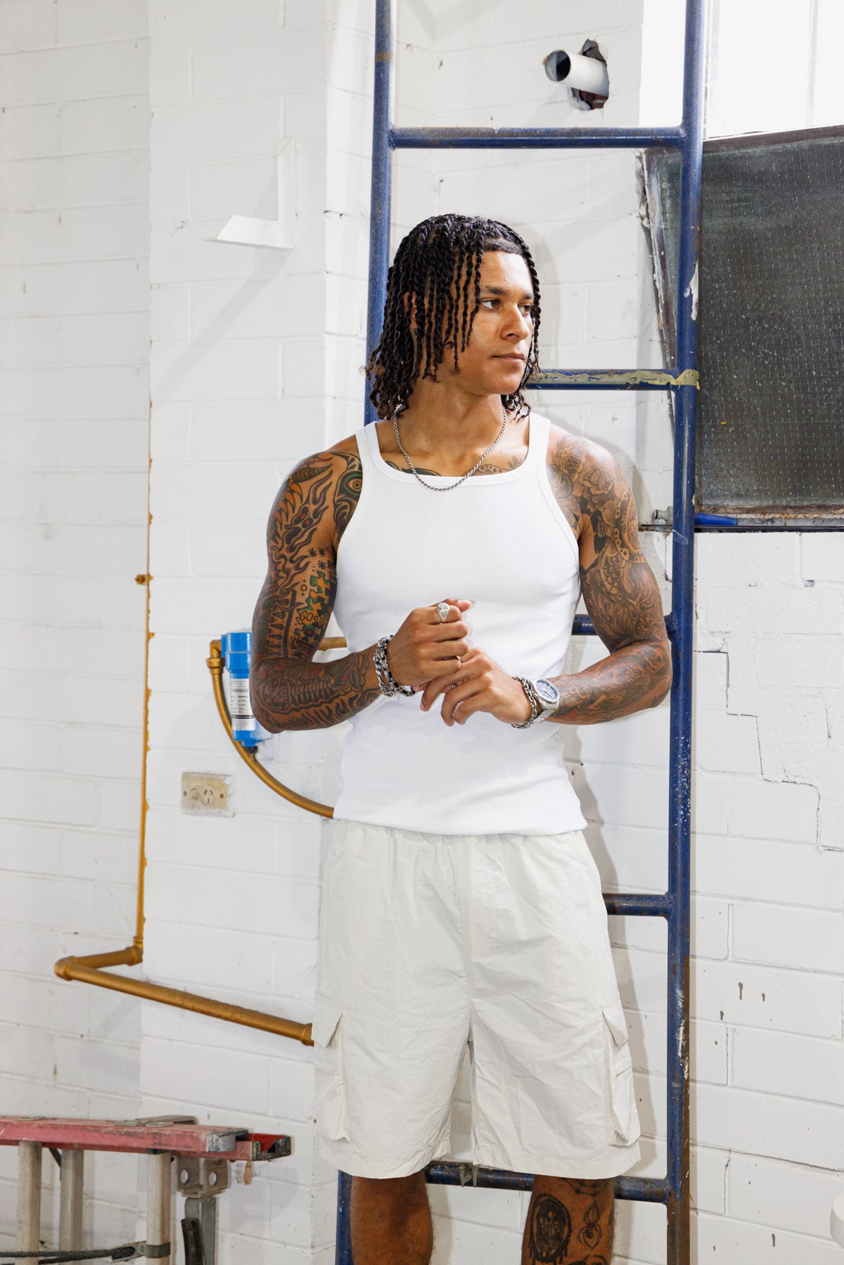 'The Cargo' Short - Off White