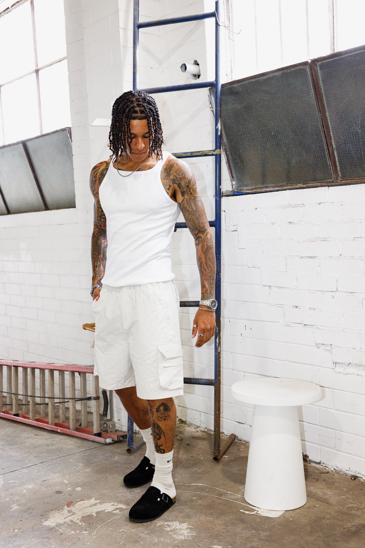 'The Cargo' Short - Off White