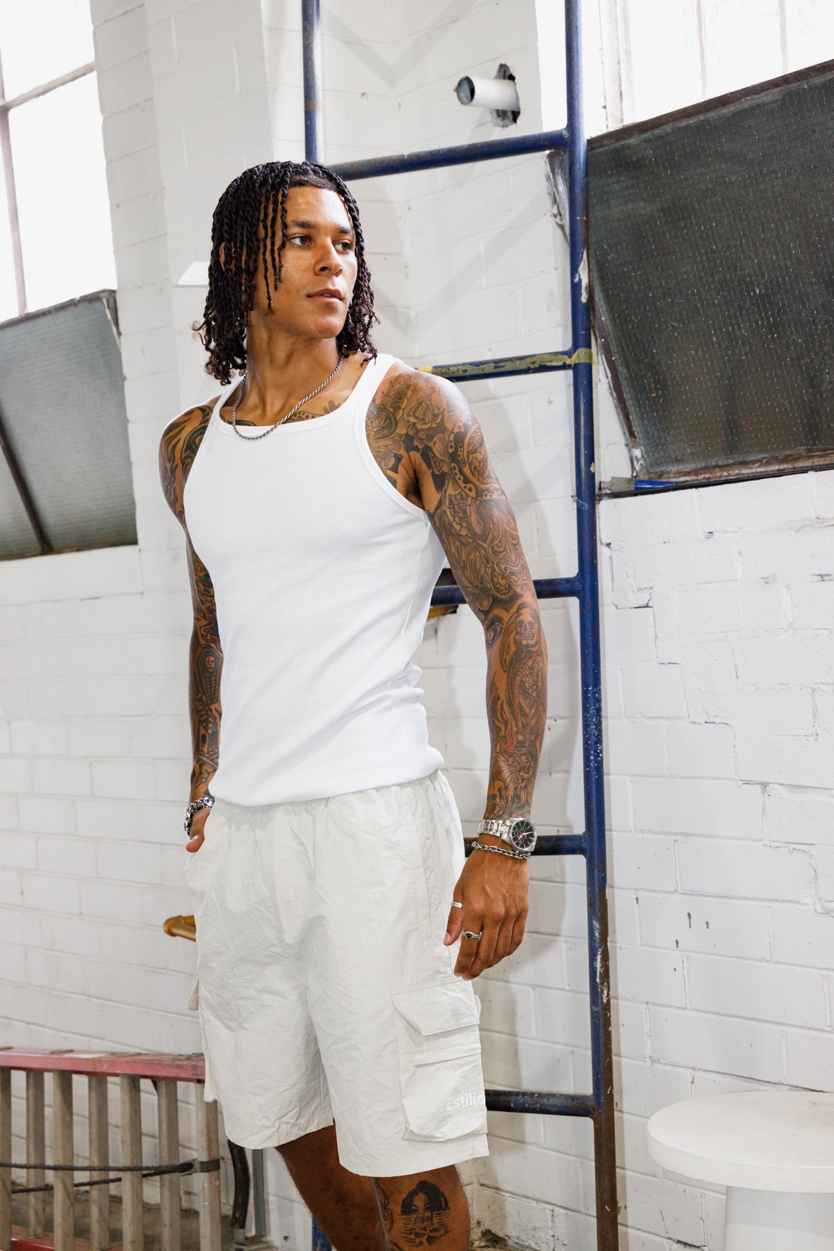 'The Cargo' Short - Off White