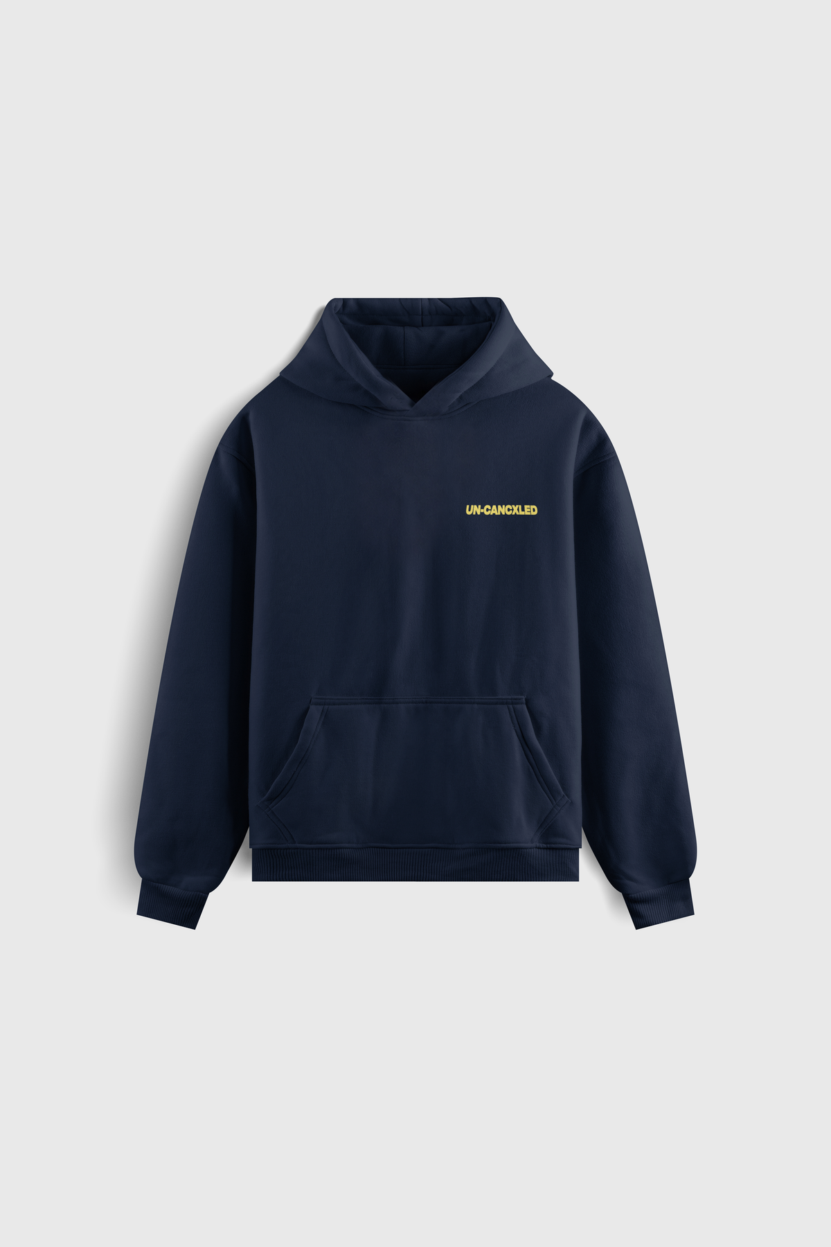 ‘OUTSIDE.’ Hoodie — Blue / Yellow