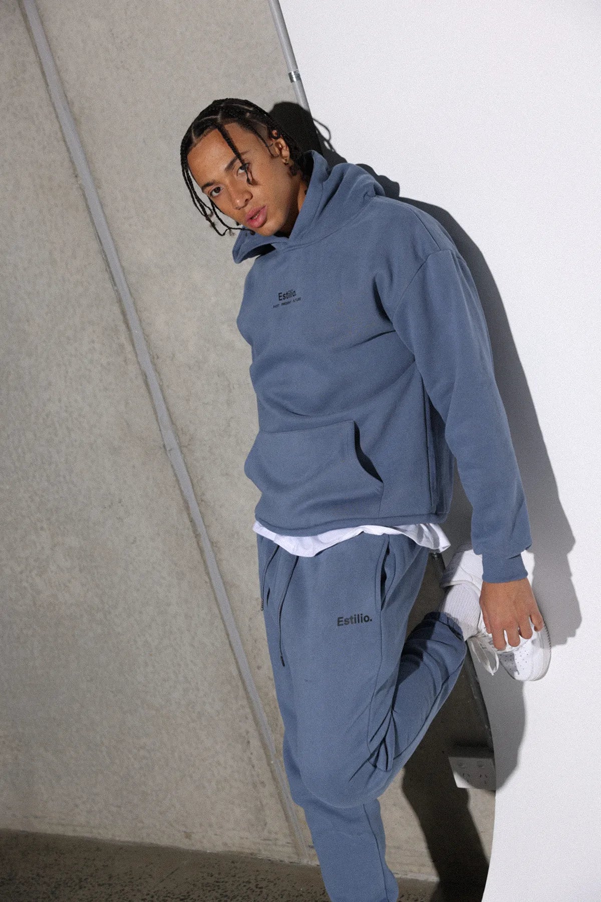 'Bais' Hoodie - Blue