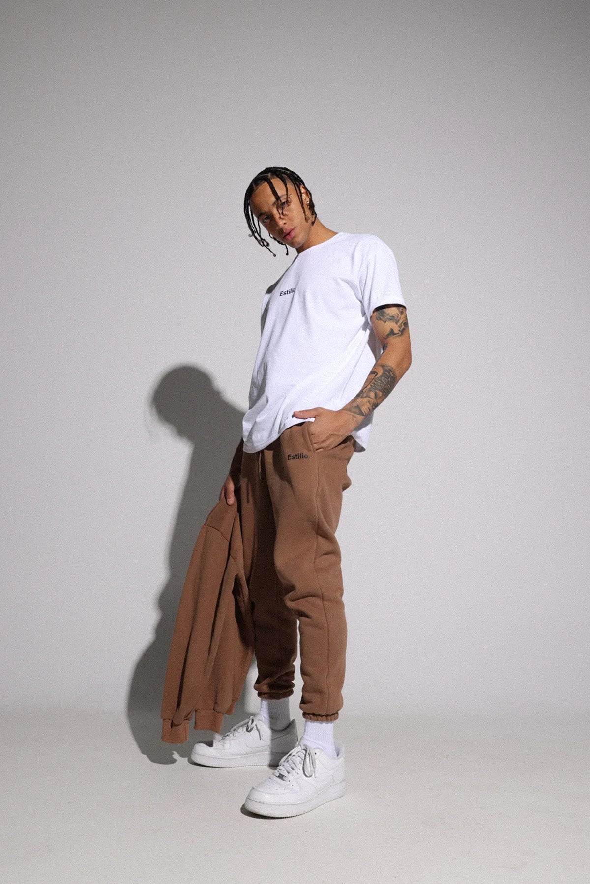 'Bais' Sweatpants - Brown
